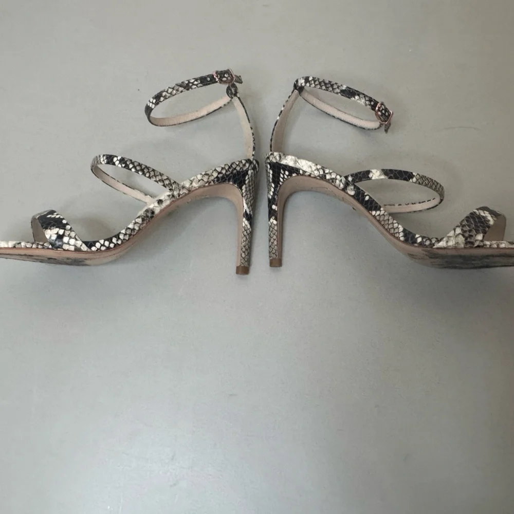 Sophia Webster Snakeskin Strappy Heels – Size 7.5, Ultra Chic Design - Picture 6 of 14